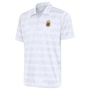 Men's Antigua White Argentina National Team Compass Polo