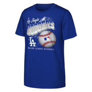 Youth  Royal Los Angeles Dodgers Outta Here T-Shirt