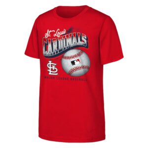 Youth  Red St. Louis Cardinals Outta Here T-Shirt