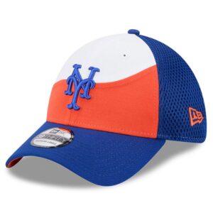 Men's New Era  Orange/Blue New York Mets 2025 Spring Training 39THIRTY Flex Hat