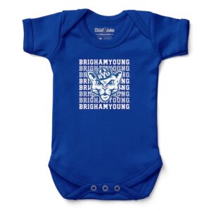 Infant Chad & Jake Royal BYU Cougars Retro Bodysuit