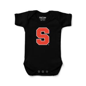 Infant Chad & Jake Black Syracuse Orange  Bodysuit