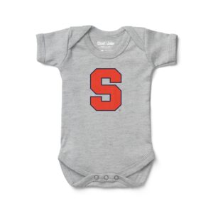 Infant Chad & Jake Heather Gray Syracuse Orange  Bodysuit