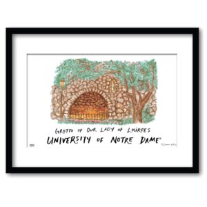 Notre Dame Fighting Irish 11" x 14" Framed University Wall Art