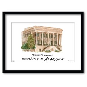 Alabama Crimson Tide 11" x 14" Framed University Wall Art