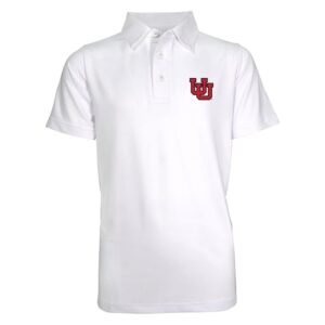 Youth Garb White Utah Utes Blake Youth Polo