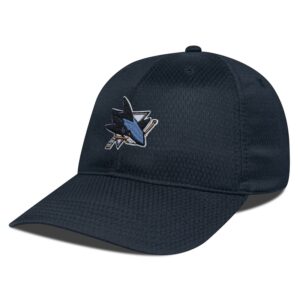 Men's Levelwear Black San Jose Sharks Matrix Adjustable Hat