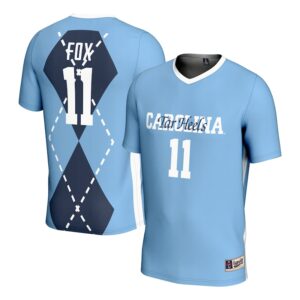 Youth GameDay Greats Emily Fox Carolina Blue North Carolina Tar Heels Women's Soccer Fashion Jersey