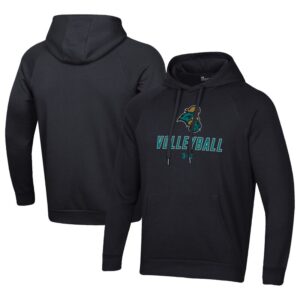 Men's Under Armour Black Coastal Carolina Chanticleers Rival Fleece Pullover Hoodie