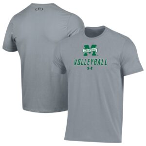 Men's Under Armour Gray Manhattan Jaspers Volleyball Performance T-Shirt