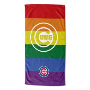 The Northwest Group  Chicago Cubs 30" x 60" Pride Beach Towel
