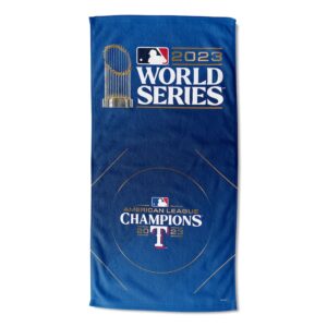The Northwest Group  Texas Rangers 30" x 60" 2023 World Series Champ Beach Towel