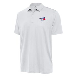 Men's Antigua White Toronto Blue Jays Big & Tall Ellipse Polo