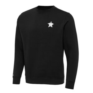 Men's Antigua Black Houston Astros Big & Tall Victory Pullover Sweatshirt