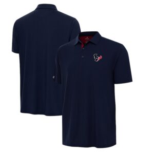Men's Antigua Navy/Red Houston Texans Era Polo