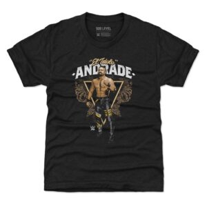Youth 500 Level Heather Black Andrade El Idolo Pose T-Shirt