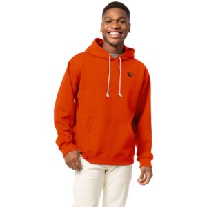 Men's League Collegiate Wear Orange Oregon State Beavers Essentials 2.0 Fleece Pullover Hoodie