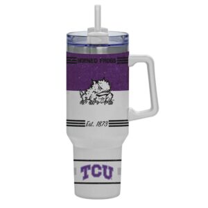 TCU Horned Frogs 40oz. Rocky Vintage Tumbler