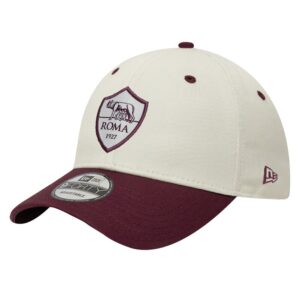 Men's New Era  Tan AS Roma Contrast 9FORTY Adjustable Hat