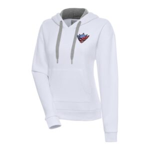 Women's Antigua White Cody Rhodes Victory Pullover Hoodie