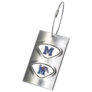 Memphis Tigers 3.5'' x 2'' Bag Tag