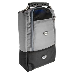 Grey Navy Midshipmen Shoe Bag