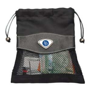 Black Delaware Fightin' Blue Hens Valuables Bag