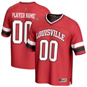 Youth GameDay Greats Red Louisville Cardinals NIL Pick-A-Player Football Fashion Jersey