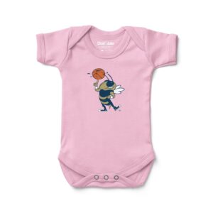 Newborn & Infant Chad & Jake Light Pink Georgia Tech Yellow Jackets Bodysuit