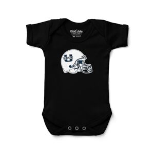 Newborn & Infant Chad & Jake Black Utah State Aggies Bodysuit