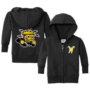 Toddler Chad & Jake  Black Wichita State Shockers Logo Full-Zip Hoodie Jacket