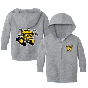 Toddler Chad & Jake  Heather Gray Wichita State Shockers Logo Full-Zip Hoodie Jacket