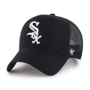 Men's '47 Black Chicago White Sox Ballpark Offside Adjustable Trucker Hat
