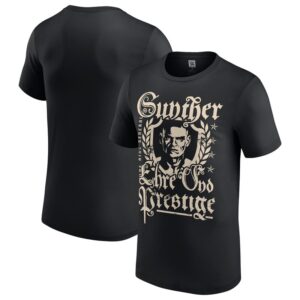 Men's Black Gunther Honor and Prestige T-Shirt