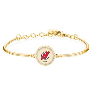 Brosway Gold New Jersey Devils Team Bracelet