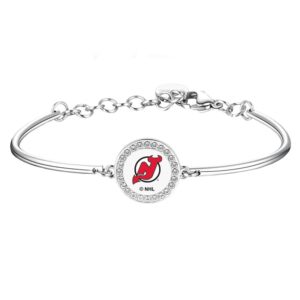 Brosway Silver New Jersey Devils Team Bracelet