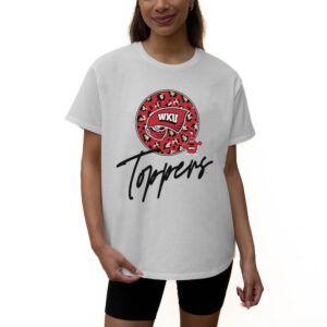 Women's Gameday Couture White Western Kentucky Hilltoppers Wild Expectations Tri-Blend Flowy T-Shirt