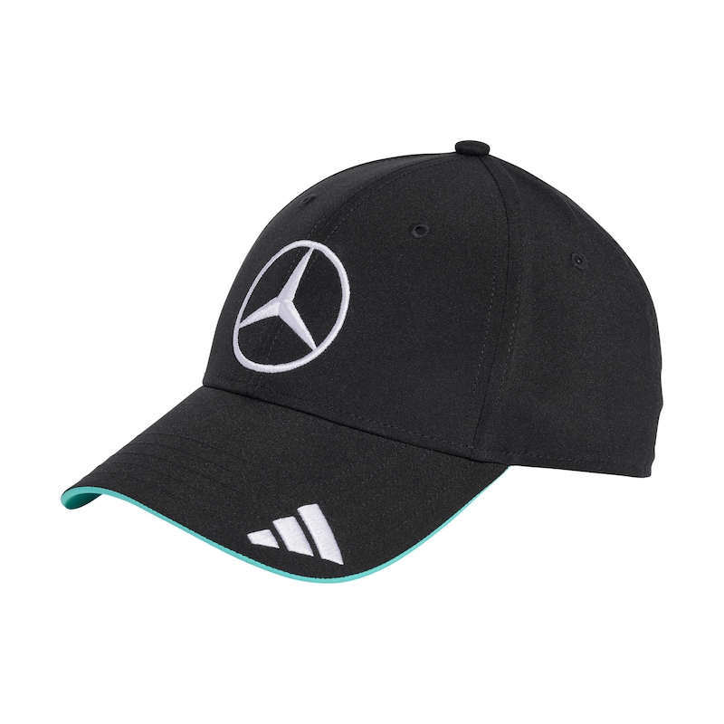 Men's adidas Black Mercedes-AMG Petronas F1 Team Driver Wear Adjustable Hat