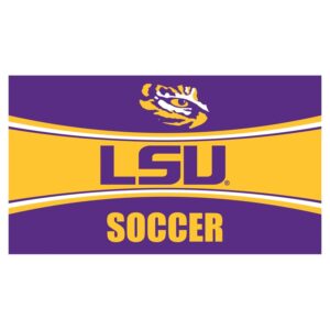 LSU Tigers 28" x 16" Soccer Trapper Door Mat