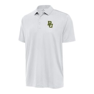 Men's Antigua White Baylor Bears Ellipse Polo