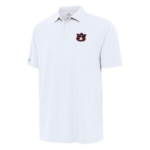 Men's Antigua White Auburn Tigers Era Polo
