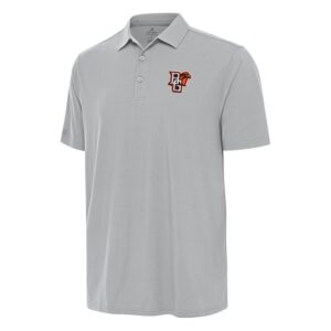 Men's Antigua Gray Bowling Green St. Falcons Era Polo