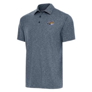 Men's Antigua  Heather Navy Montana State Bobcats Big & Tall Par 3 Polo