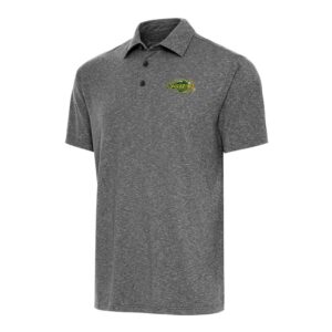 Men's Antigua  Heather Black NDSU Bison Big & Tall Par 3 Polo