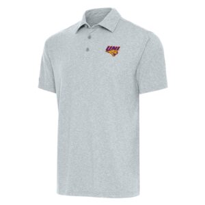 Men's Antigua  Heather Gray Northern Iowa Panthers Big & Tall Par 3 Polo