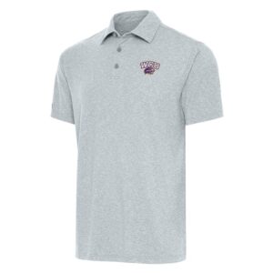 Men's Antigua  Heather Gray Western Carolina Catamounts Big & Tall Par 3 Polo
