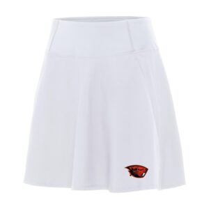 Women's Antigua White Oregon State Beavers Chip Skort