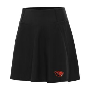 Women's Antigua Black Oregon State Beavers Chip Skort