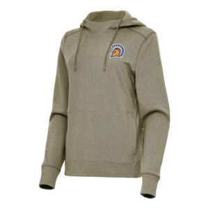 Women's Antigua Olive San Jose State Spartans Justice Pullover Hoodie