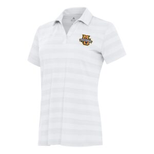 Women's Antigua White Marquette Golden Eagles Tunnel Polo